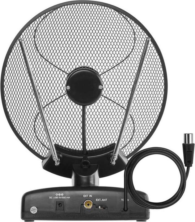 Produktbild Emos Zimmerantenne CITY ORBI-C200, DVB-T2, DAB, FM, LTE/4G/5G Filter (Zimmerantenne, DAB/ DAB+, DVB-T / -T2)