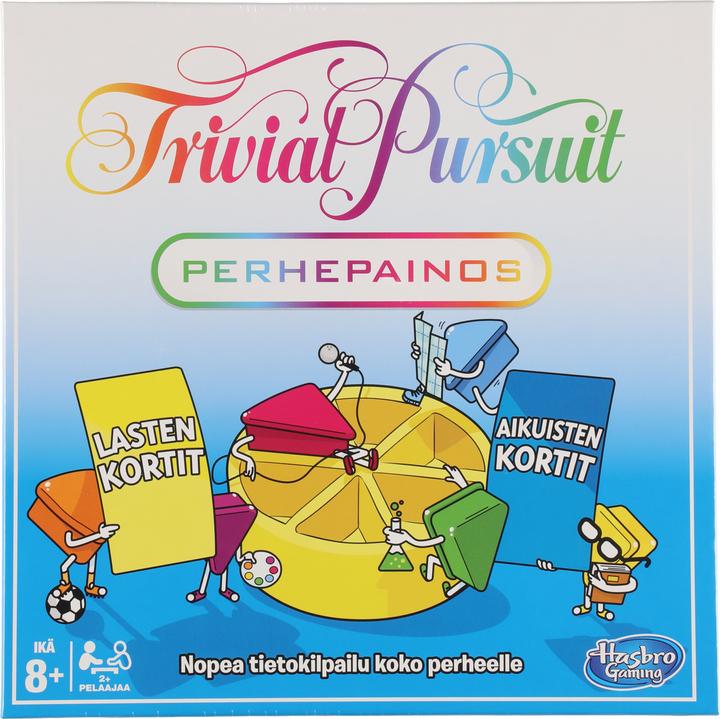 Hasbro Gaming Trivial Pursuit Family Edition Jeu de société Trivia (Finlandais)