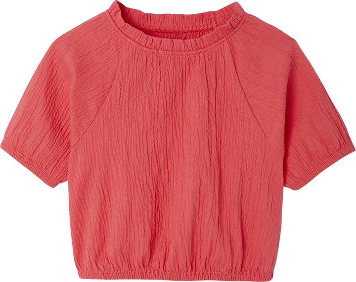 Vertbaudet Mädchen Blusenshirt in Cropped-Länge