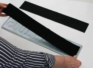 Immagine prodotto IWH Porta targa in velcro (Frontale, Formato lungo)