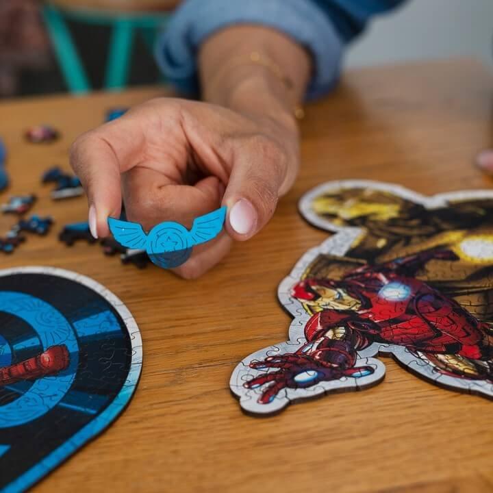 Produktbild Trefl Holz Puzzle Sonderform 160 - Iron Man (160 Teile)