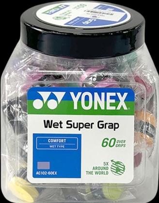 Image du produit Yonex AC 102-36 pieces Box Super Grap assorted