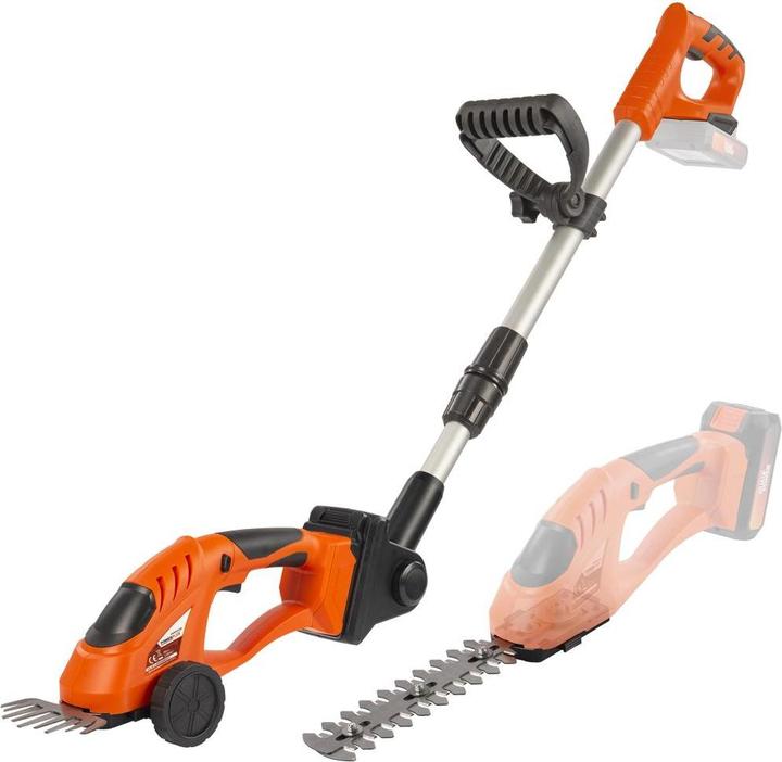 Powerplus Dual Power Telescopic Lawn/Shrub Shears 20V - excl. battery and charger (Cordless hedgecutters)