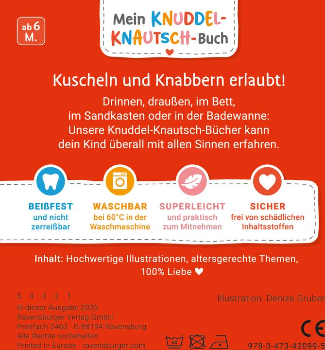 Immagine prodotto Ravensburger Mein Knuddel-Knautsch-Buch: Sachen suchen. Mein Zuhause (Tedesco)