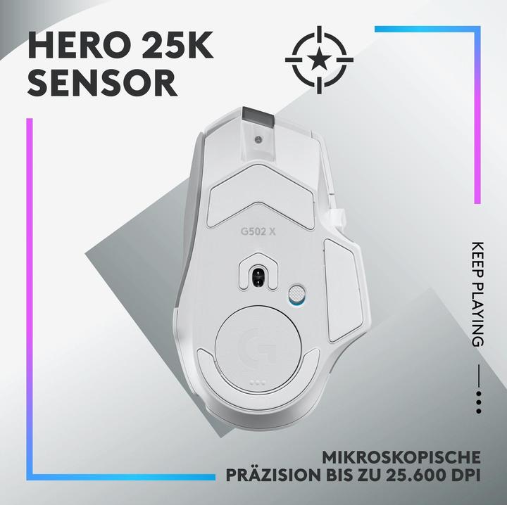 Image du produit Logitech G G502 X Plus (Sans fil)