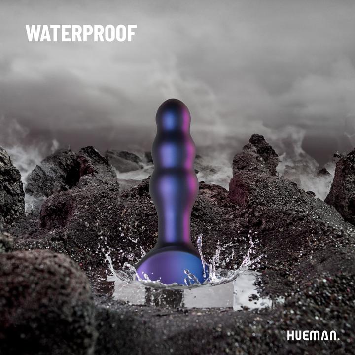 Actual product image Hueman Space Invader vibrating anal plug
