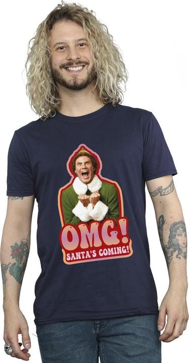 Produktbild Elf Santa's Coming TShirt (M)