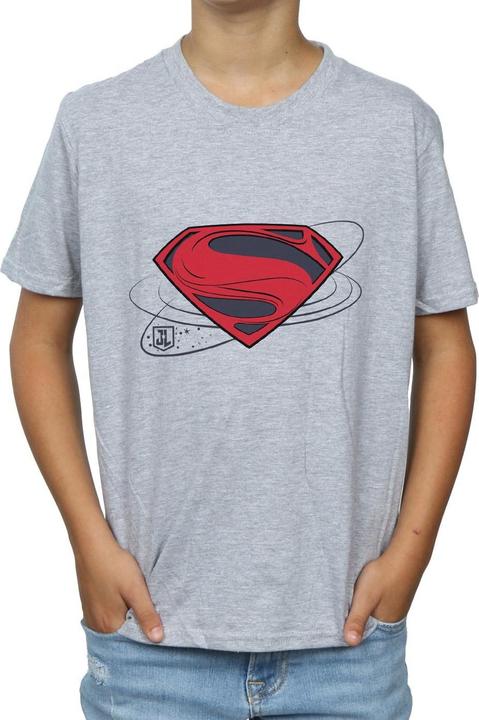 Immagine prodotto Justice League Movie Superman Logo Maglietta Ragazzi (152, 158)