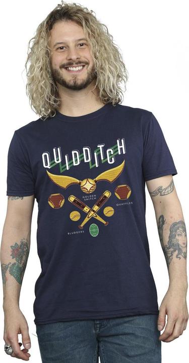 Image du produit - T-shirt QUIDDITCH BLUDGERS QUAFFLES - Homme (5XL)