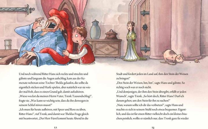 Produktbild Der kleine Ritter Trenk und das Schwein der Weisen - Vorlesegeschichten (Deutsch, Kirsten Boie, 2012)