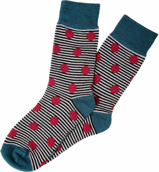 Actual product image Bumblebee Red Berries Socks, Size 42-46 (Single pack, 42 - 46)
