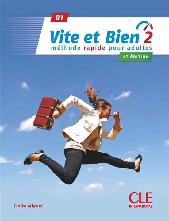 Actual product image Cle Vite et bien 2 B1 manuel + clé + CD (French, Miquel Claire, 2018)