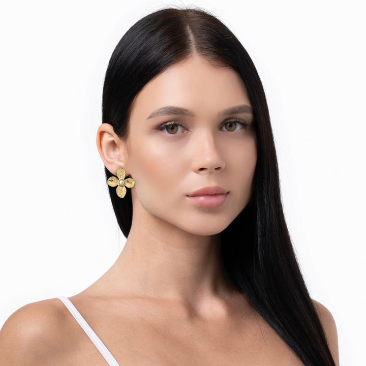 Actual product image Sensora Jewelry Merida Flower earrings (Stainless steel)