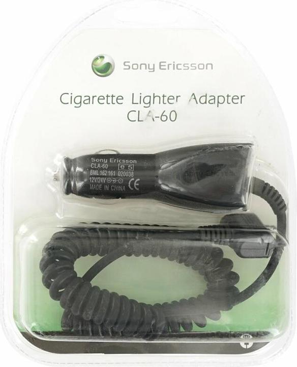 Actual product image Sony Ericsson CLA-60 Adapter for cigarette lighter