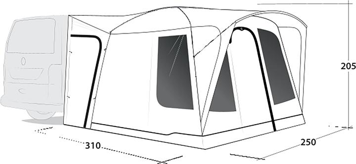 Actual product image Outwell Pine Hills (Awning, 12.30 kg)