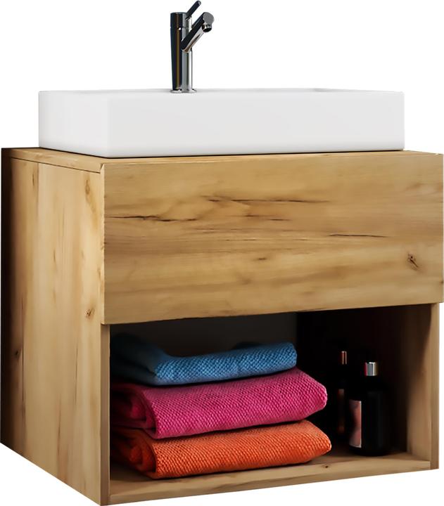 Immagine prodotto VCM Blocco bagno 2 pezzi cassetto lavabo "Lendas II" mobili da bagno