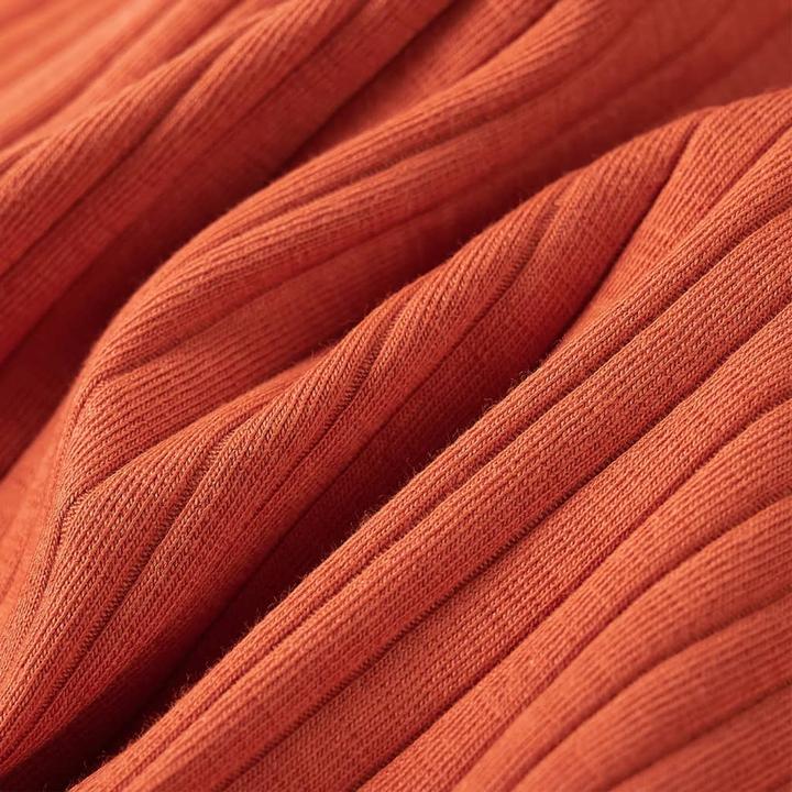 Immagine prodotto VidaXL Camicia da bambino a maniche lunghe arancio scuro 104,Materiale: 95 (104)