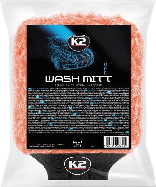 Immagine prodotto K2 GUANTI PER IL LAVAGGIO - Guanto per il lavaggio realizzato in microfibra sottile
