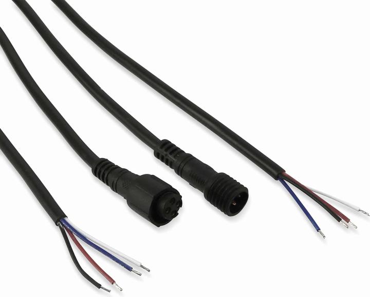 Produktbild Eneroid Wasserdichtes Steckverbindungsset, Stecker/Kupplung, 2 m, 4-polig