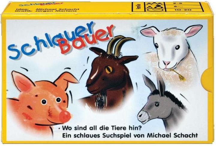 Actual product image ADL81004 - Schlauer Bauer - card game (GB, DE, FR, IT), for 2 to 5 players, aged 6 and older (Italian)