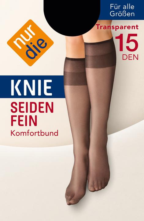 Produktbild Nur Die Knie Seidenfein (15 DEN, One Size)