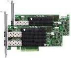 Actual product image Broadcom Emulex LightPulse 16Gb FC HBA Dual Port LPe16002B from Avago (PCI Express 3.0 x8)