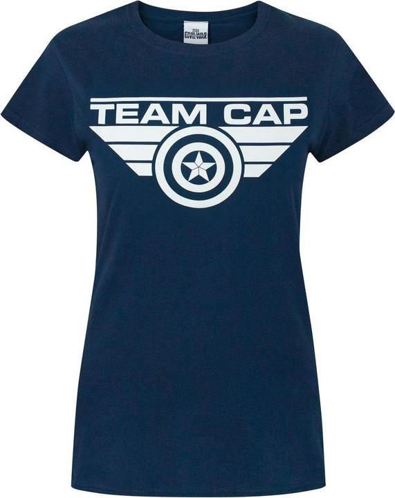 Captain America Civil War TShirt Team Cap