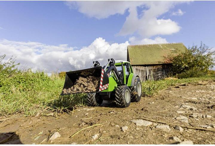 Actual product image Carson 1:16 RC Tractor w. Front Loader 2.4G 100% (RTR Ready-to-Run)