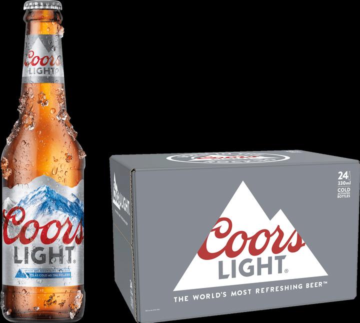 Molson Coors Light (24 x 33 cl)