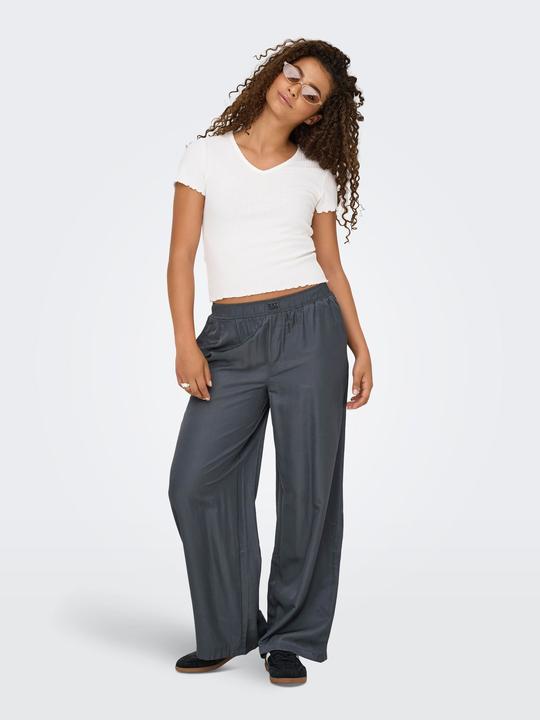 Actual product image Only Wide leg cut Mid waist trousers Trousers (L)