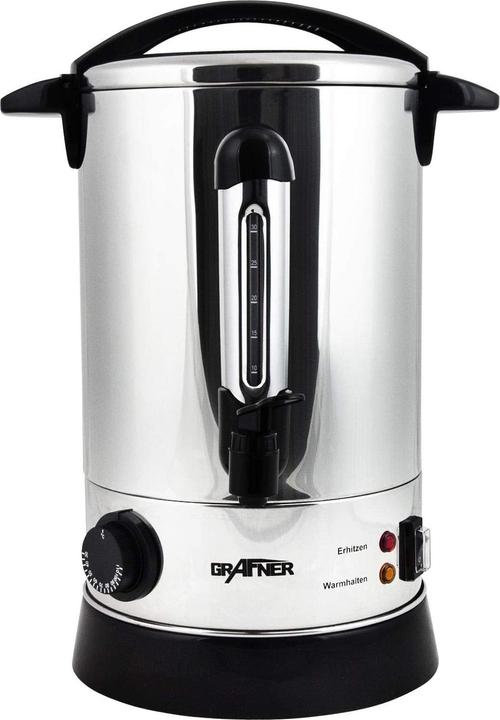 Produktbild Grafner XL Heissgetränkeautomat Glühweinkocher 1500 Watt 8,8 Liter HG10741 (8.80 l)