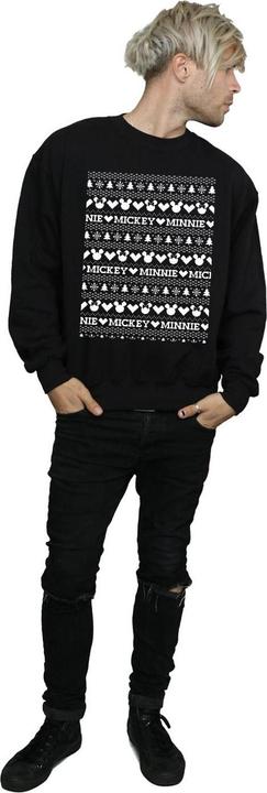 Produktbild Disney Mickey And Minnie Christmas Fair Isle Sweatshirt (M)