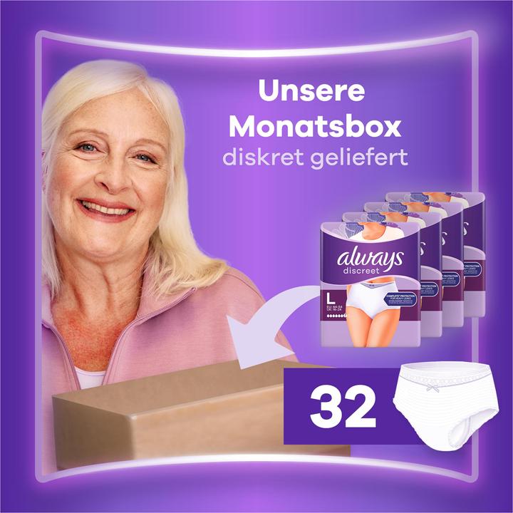 Produktbild Always Discreet (32 x, Large)