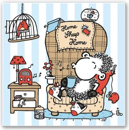 Image du produit Sheepworld Home Sheep Home Music (50 x 50 cm)