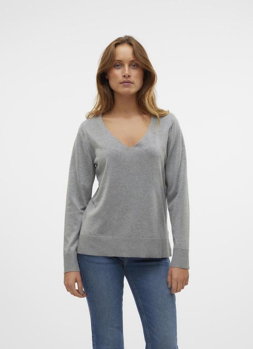 Image du produit Vero Moda Vmsilje Ls V-Neck Pullover Ga Noos (XS)