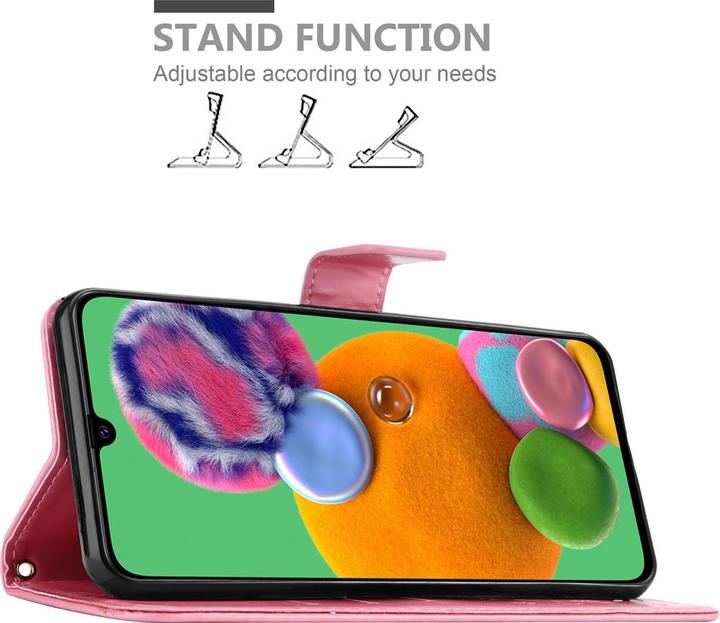 Actual product image Cadorabo Flower Book Cover (Samsung Galaxy A90 5G)