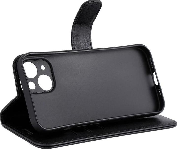 Produktbild Radicover Radiation Protection Wallet Vegan Leather iPhone 15 Flipcover Black PU (Apple iPhone 15)