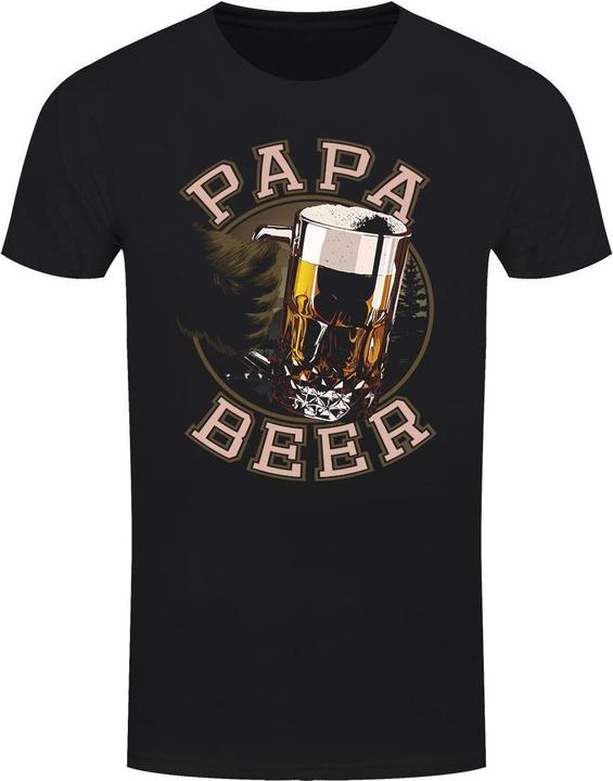 Produktbild Grindstore Papa Beer TShirt (M)
