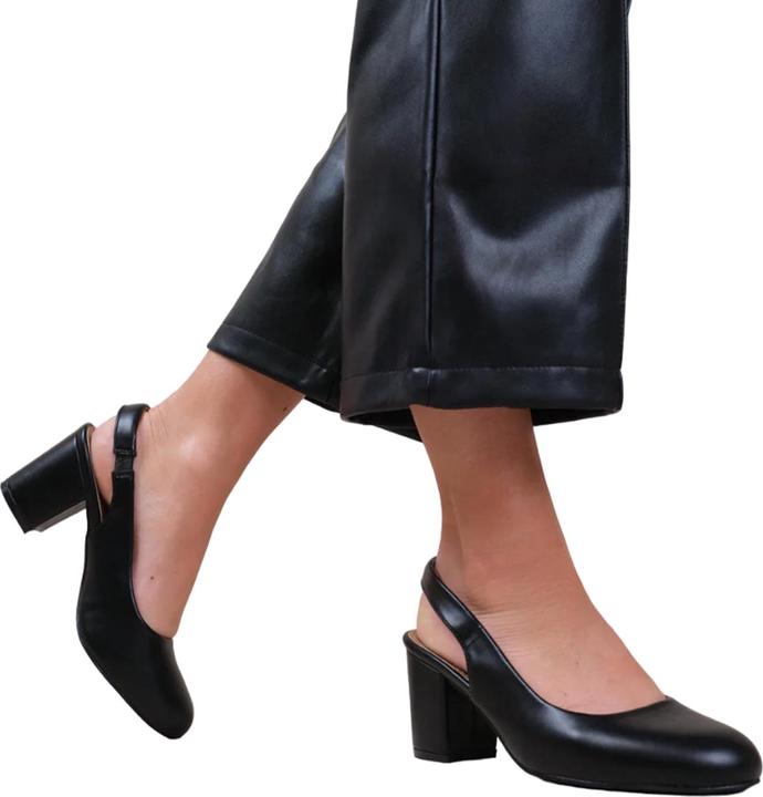 Actual product image Where's That From Womens/Ladies Edith Sling Back Block Heel Shoes (37)