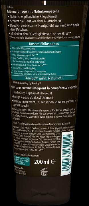 Produktbild Kneipp 2in1 Männersache 2.0 (200 ml)