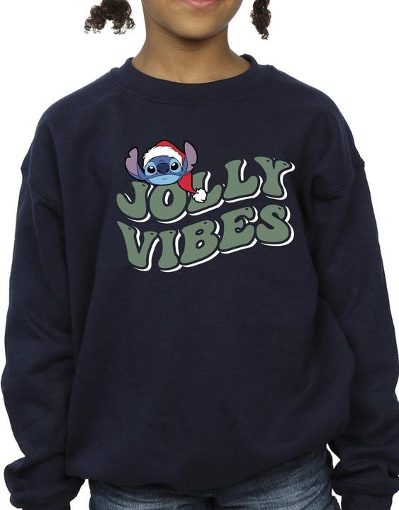 Produktbild Disney Lilo & Stitch Jolly Chilling Vibes Sweatshirt Mädchen (152, 158)