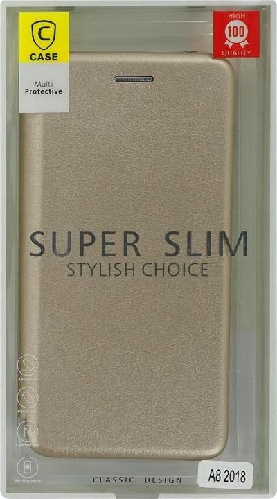 Actual product image BlackBerry Samsung Flip Cover A8 2018 gold (Samsung Galaxy A8 (2018))