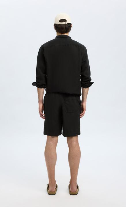 Image du produit Selected Homme Loose Fit Shorts aus Leinengemisch (S)