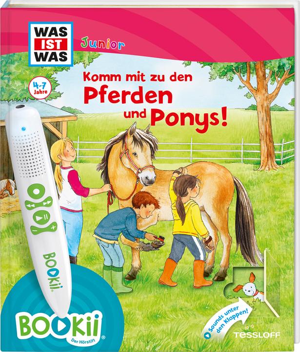 WAS IST WAS Junior Komm mit zu den Pferden und Ponys! (Deutsch, Tatjana Marti, Silke Voigt, Christina Braun, Claudia Kaiser, Martin Lickleder, 2018)