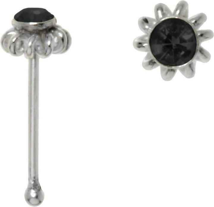 Actual product image Bijouteria Nose piercing (Silver 925, Crystal)