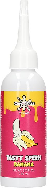Actual product image Doc Johnson Cumface - Tasty Sperm - Banana - 80ML (Dice games)
