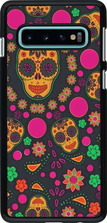Immagine prodotto PhoneLook Copertina Halloween 22 teschi messicani colorati (Samsung Galaxy S10)