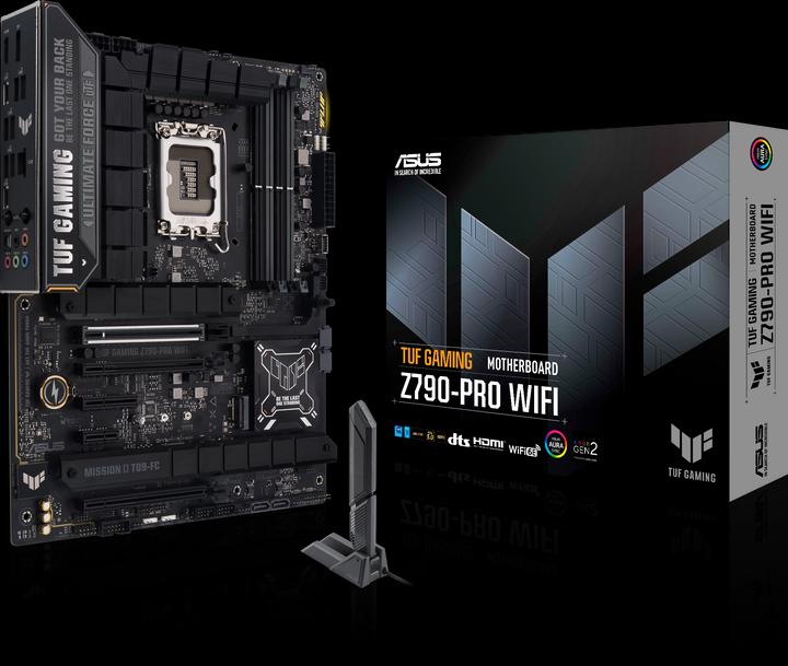 Productafbeelding ASUS TUF GAMING Z790-PRO WIFI (LGA 1700, Intel Z790, ATX)