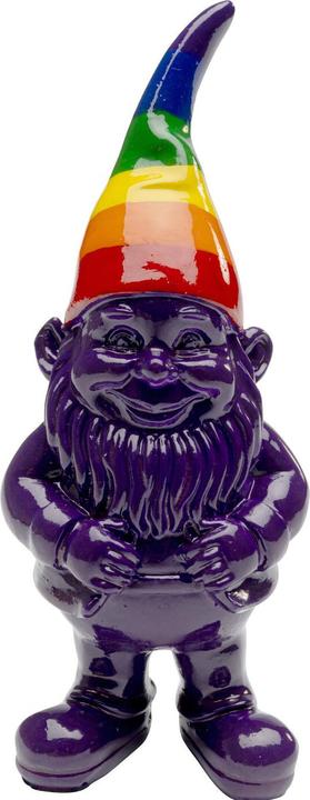 Produktbild Kare Design Deko Figur Zwerg Rainbow Lila 11cm