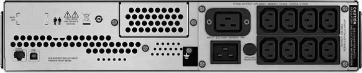 Produktbild APC SMC3000RMI2U (3000 VA, 2100 W, Line-Interaktiv USV)